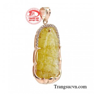 Sản phẩm mang đến ý chí và niềm tin để chiến thắng khó khăn, hoạn nạn để cuộc sống bình an, hạnh phúc và may mắn.