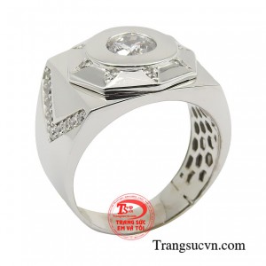 Nhẫn nam lịch lãm phong độ vừa có ý nghĩa làm đẹp, tăng vẻ sang trọng, vừa đem lại nhiều may mắn, thành công cho sự nghiệp và cuộc sống của nam giới.