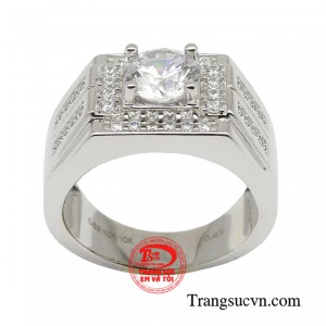 Chỉ cần tinh tế trong việc lựa chọn, phối đồ một cách thông minh thì chiếc nhẫn dù là món phụ kiện nhỏ nhất cũng sẽ làm tăng sức hút cho cánh mày râu theo một cách rất đàn ông.