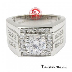 Vậy nên, việc bước chân xuống đường với một chiếc nhẫn giúp cánh đàn ông rắn rỏi, nam tính hơn.