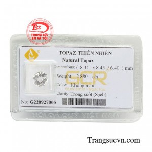 Viên đá Topaz như ý giúp mang lại may mắn về tài lộc, giàu sang, thịnh vượng cho chủ sở hữu.