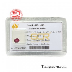 Viên sapphire tài lộc