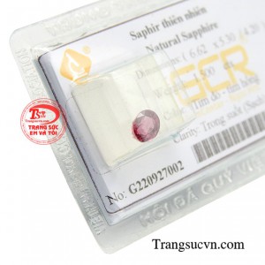 Viên sapphire tài lộc mang ý nghĩa của sự giàu sang, phú quý và những điều tốt đẹp. 