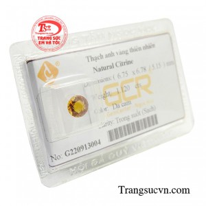 Viên thạch anh vàng thành công mang đến nhiều may mắn và thuận lợi trong công việc sẽ giúp bạn thành công.