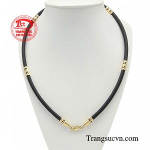 Dây cao su bọc vàng phong độ khẳng định đẳng cấp phái mạnh.