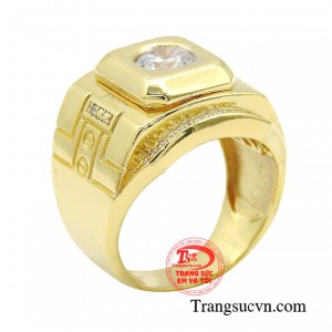 Nhẫn quý ông thành đạt thể hiện vị trí xã hội của người sở hữu. 