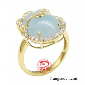 Nhẫn túi tiền phú quý giúp thu hút được tiền tài