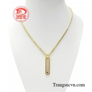 Bộ dây chuyền cá tính thời thượng giúp hình ảnh của nam giới thêm phần bảnh bao, lịch lãm. 