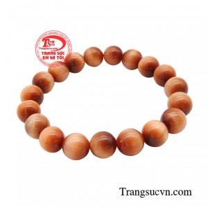 Chuỗi tay đá mắt hổ tài lộc có khả năng giúp người đeo xóa bỏ sợ hãi, lo lắng