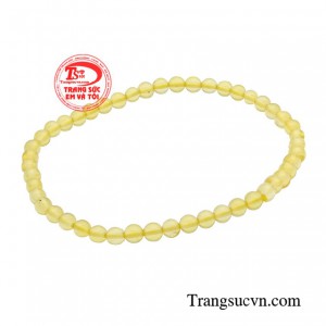 Người dùng có thể đeo vòng đá thạch anh này khi ngủ.