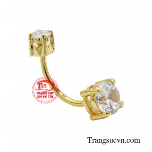 Chiếc khuyên rốn chắc chắn sẽ là món phụ kiện tạo điểm nhấn quan trọng, làm nên sự thu hút của mọi cô gái.