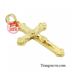 Chất liệu vàng cao cấp không chỉ giúp sản phẩm thêm bền màu và cứng cáp mà còn sáng lấp lánh, nịnh mắt người nhìn hơn.