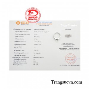 Sản phẩm có giấy kiểm định đá quý 