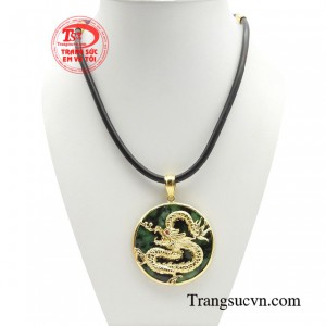 Bộ dây chuyền bọc rồng phú quý là biểu tượng cho sức mạnh, quyền lực