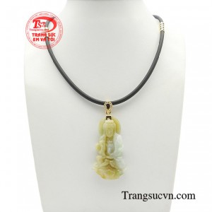 Bộ mặt phật bọc vàng bình an tượng trưng cho niềm vui, điềm lành, lòng từ bi, bác ái, sự hướng thiện, hướng Phật