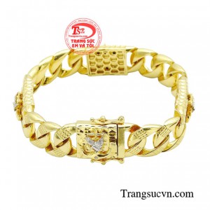 Lắc tay nam vàng dũng mãnh được lấy ý tưởng từ chim đại bàng