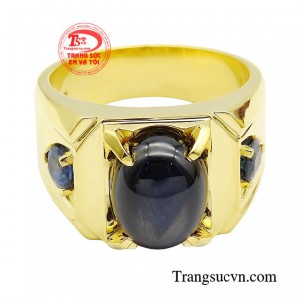 Không những vậy đeo nhẫn sapphire còn mang lại nhiều cuộc giao dịch, kinh doanh thành công lợi nhuận.