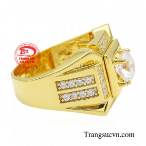 Chiếc nhẫn giúp cho các chàng trai có một set đồ với vẻ ngoài hoàn hảo, thêm vào đó là phong cách ngút trời và đẳng cấp lịch lãm, phong trần.