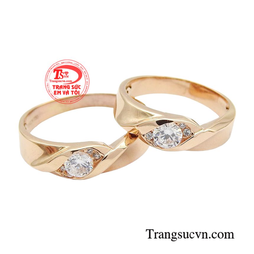 Cặp nhẫn cưới bạch kim đính kim cương pnj 00009-00006 | pnj.com.vn