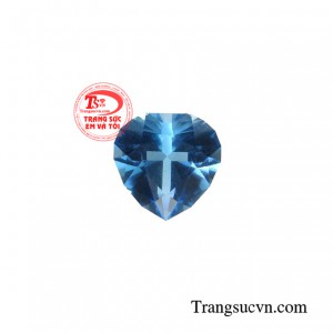 Đá topaz trái tim may mắn