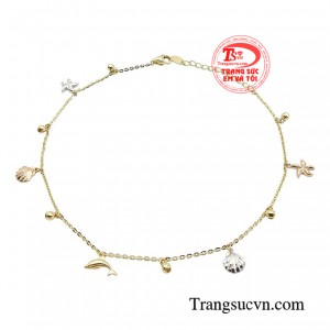 Lắc chân phái đẹp kiêu sa là món phụ kiện tuy nhỏ bé nhưng có thể thay đổi cả diện mạo của bạn chỉ trong tích tắc.