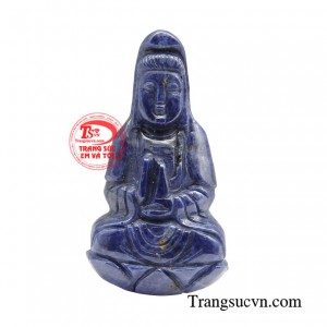 Mặt quan âm sapphire may mắn giúp che chở, bảo vệ gia chủ, gặp dữ hóa lành, đem lại bình an và hạnh phúc cho gia đình.