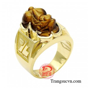 Nhẫn nam tỳ hưu phong cách là món phụ kiện không chỉ giúp quý ông trở nên đẳng cấp mà còn mang đến sức khỏe, sự may mắn, tài lộc cho người đeo.