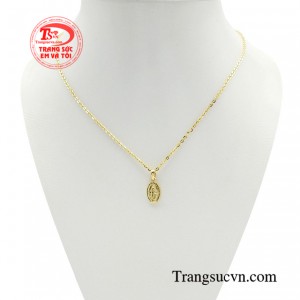 Bộ Dây Chuyền Đức Mẹ Ban Ơn Thiện Lành là biểu tượng tâm linh đặc biệt trong đạo Thiên Chúa giáo, thể hiện sự hiện diện và sự bảo trợ của Đức Mẹ đối với con người.
