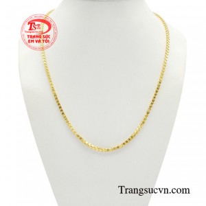 Dây chuyền thời thượng phái mạnh tạo nên hình tượng người đàn ông thành đạt cùng sự nam tính, hào hoa toát lên từ thần thái và phong cách thời trang.