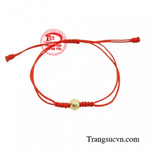 Dây tết charm vàng phú quý