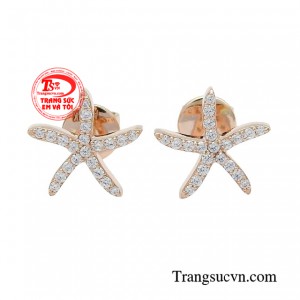 Hoa tai sao biển lấp lánh lấy tạo hình từ loài sinh vật đáng yêu nhất của vùng biển cả. 