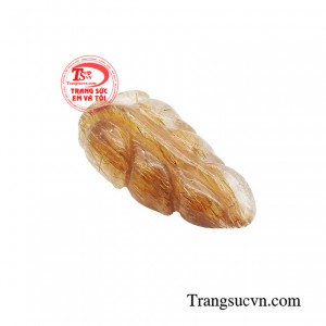 Thạch anh tóc cũng được gọi là một loại thạch anh tài lộc.