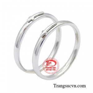 Nhẫn cưới gắn kết vĩnh cửu như thay lời chúc phúc đến các chàng trai và cô gái có một tình yêu trọn vẹn đầy viên mãn.