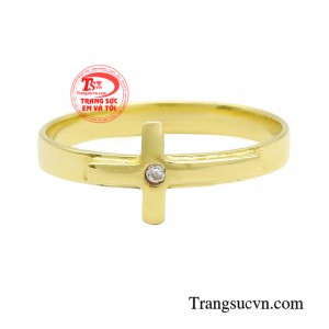Với hình ảnh cây thánh giá đặc trưng là biểu tượng rõ ràng cho đạo công giáo.