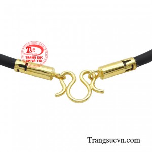 Dây cao su bọc vàng đảm bảo chất lượng, hợp thời trang và nam tính