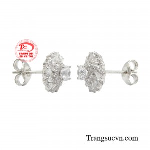 những người thợ kim hoàn đã khéo léo sắp xếp các viên đá để tạo ra một liên kết ánh sáng mê hoặc, tựa những giọt sương trong vắt lấp lánh trong tia nắng sớm mai. 