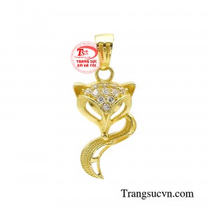 Mặt dây hồ ly thời trang được nhiều chị em phụ nữ ưa chuộng, tin dùng.