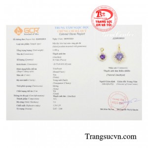 Sản phẩm có giấy kiểm định đá quý 