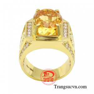 Nhẫn nam đá quý thạch anh vàng không chỉ là một phụ kiện thời trang mà còn mang ý nghĩa sâu sắc và tinh thần của người đàn ông hiện đại.