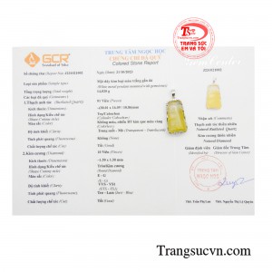 Sản phẩm có giấy kiểm định đá quý 