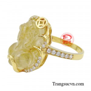 Sản phẩm mang ý nghĩa tâm linh vô cùng lớn, những người đeo nhẫn Tỳ Hưu đều cảm thấy cuộc sống được gia tăng sự may mắn, thuận lợi, hạnh phúc, sức khỏe và tiền tài.
