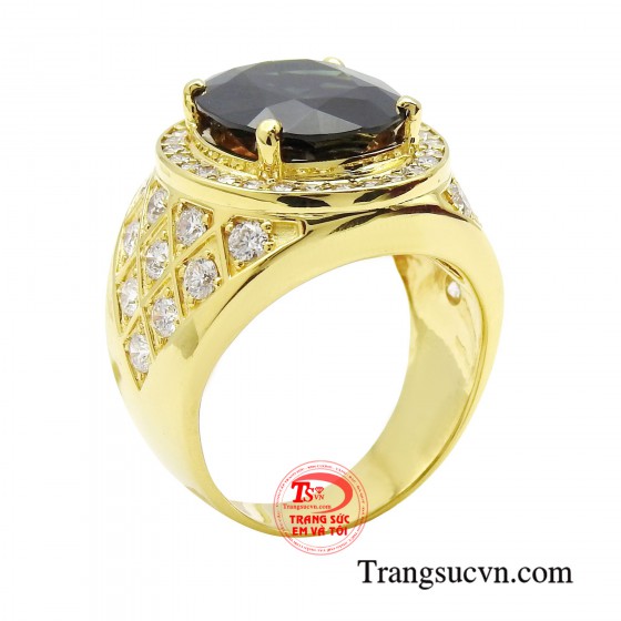 Nhẫn nam sapphire thượng lưu