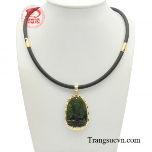 Bộ dây chuyền tuổi ngọ bình an được Phật Đại Thế Chí Bồ Tát bảo hộ hóa giải tai ương