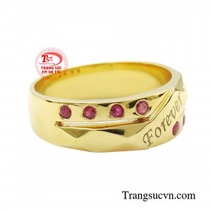 Nhẫn ruby mang năng lượng mạnh mẽ giúp bạn theo đuổi đam mê