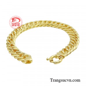 Với chiếc lắc tay này các quý ông có thể dễ dàng giúp bản thân trở nên lịch lãm và thời thượng hơn.