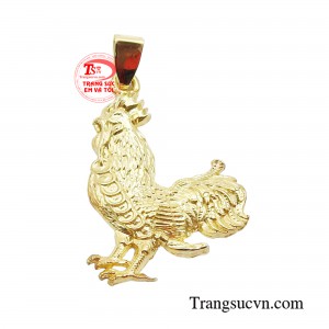 Mặt dây con giáp tinh tế được thiết kế dành riêng cho người tuổi dậu.