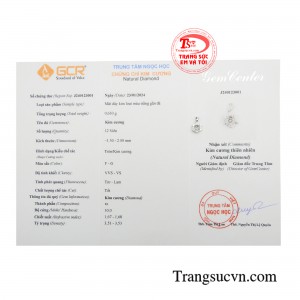 Sản phẩm có giấy kiểm định đá quý 