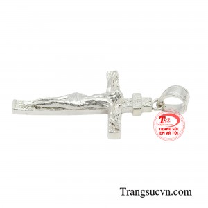 Mẫu mặt dây thánh giá mang ý nghĩa tôn giáo sâu sắc, thể hiện niềm tin và sự tôn kính của người đeo đối với Chúa.