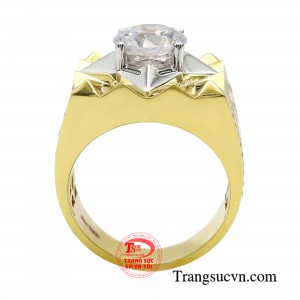Đeo lên tay chiếc nhẫn nam vàng đẳng cấp toát lên sự uy quyền, quý ông càng thêm tự tin, ngày càng vươn đến những thành công vẻ vang hơn nữa.