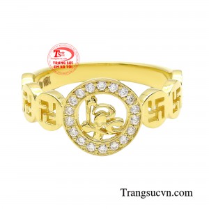 Chiếc nhẫn này sẽ là sự lựa chọn yêu thích cho những cô nàng hiện đại luôn tự chủ và độc lập về tài chính.